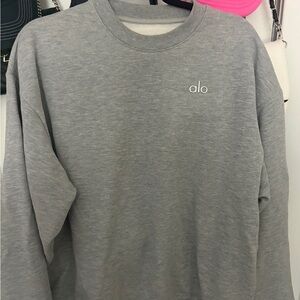 ALO Yoga Gray Crewneck
